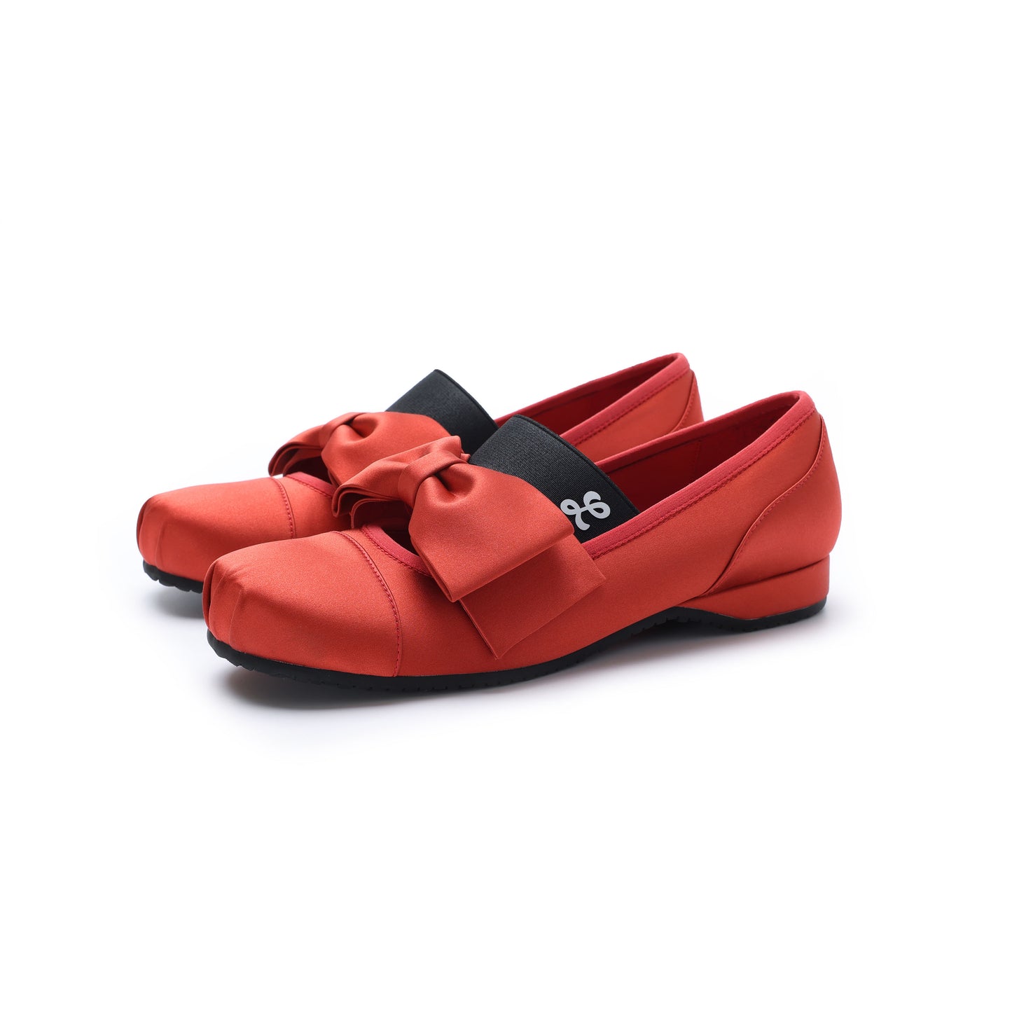 SATIN BALLERINAS , Red