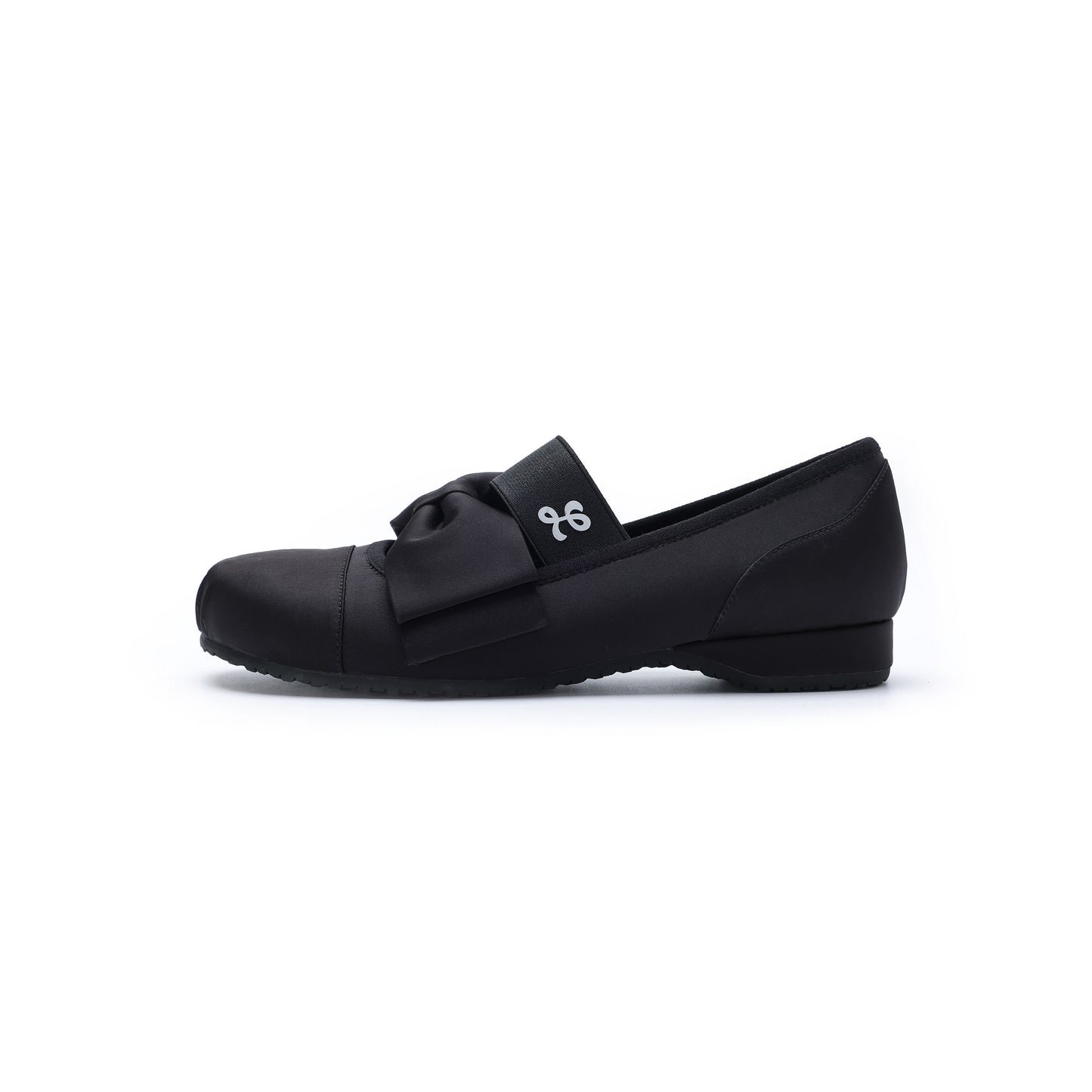 SATIN BALLERINAS , Black