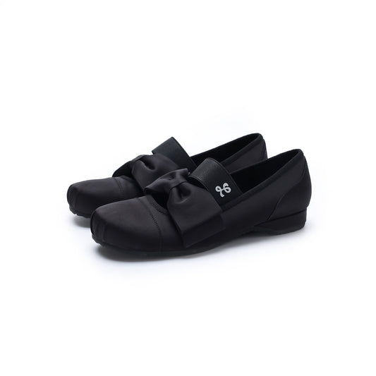 SATIN BALLERINAS , Black