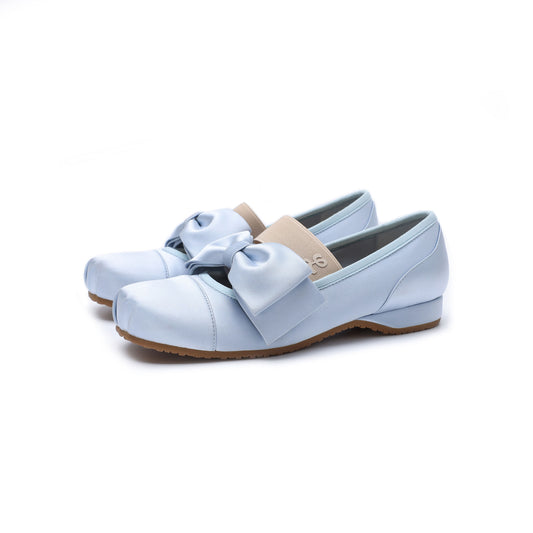 SATIN BALLERINAS , Blue