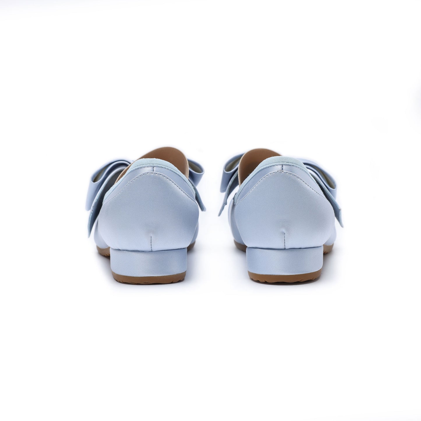 SATIN BALLERINAS , Blue