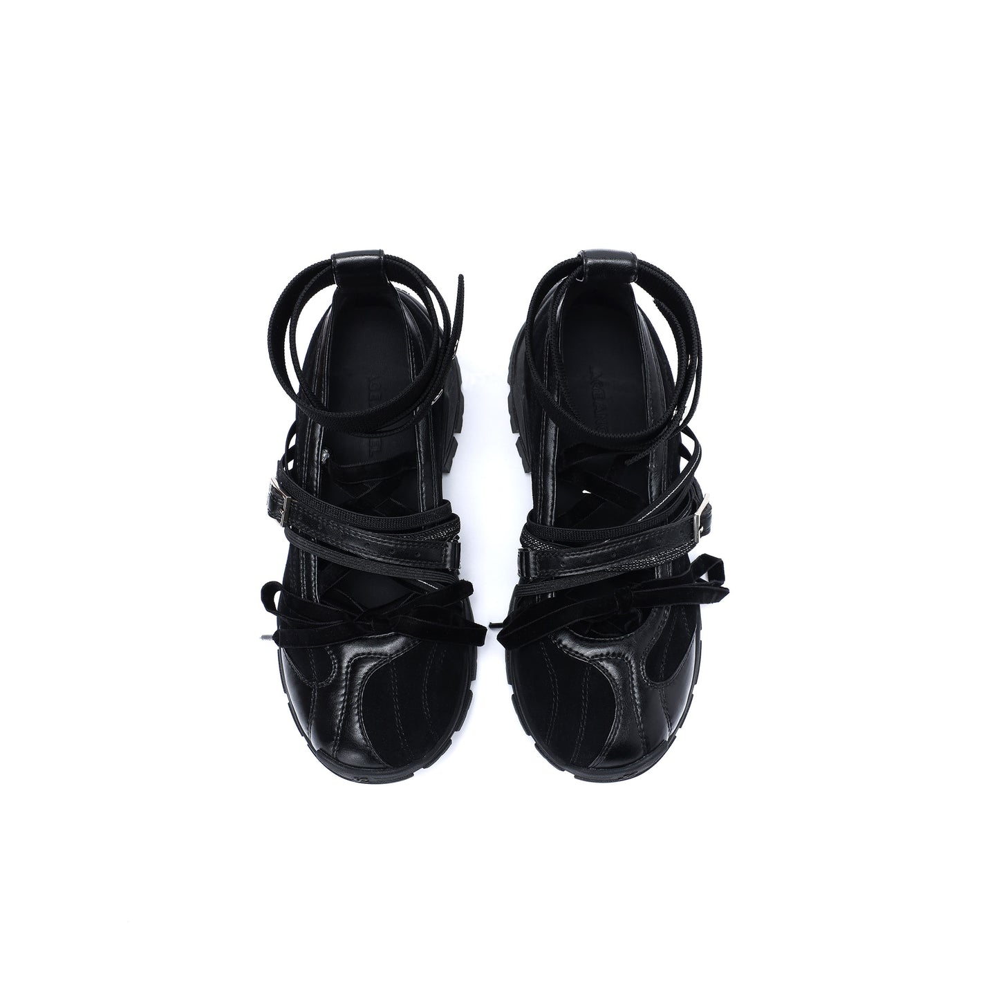 BALLET HIKING SNEAKER , Black